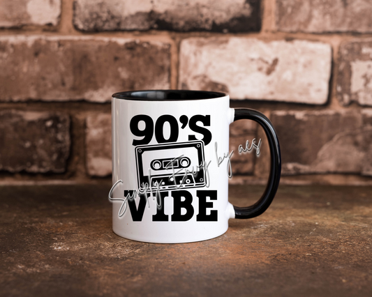 90's Vibe Casette Mug 15oz