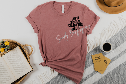 Anti Social Crafters Club Tee